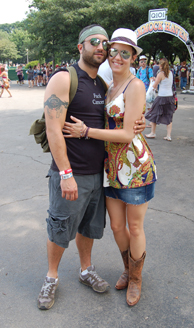 Lollapalooza 2009 Day 2 photos by Factio Media, green street